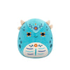 Плюшена играчка Squishmallows от серията Day of the Dead, Синьо-зеленият анкилозавър Яница, 20 см