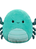 Плюшена играчка Squishmallows Fuzzamallows, Синьо-зеленият скорпион Карпио, 30 см