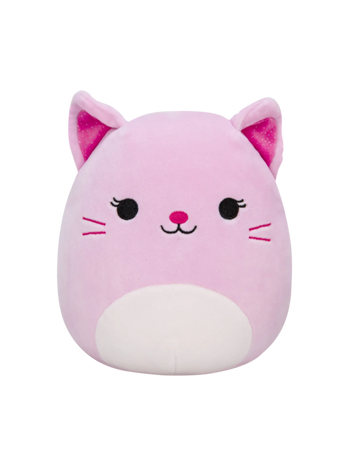 Скуиши Squishmallows Розовата блестяща котка Селения, 20 см.