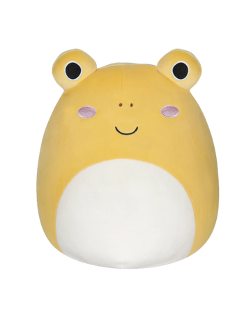 Плюшена играчка Squishmallows Жълтата жаба Лея, 30 см