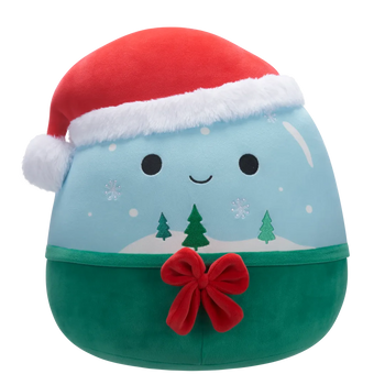 Плюшена играчка Squishmallows – Езекиел, коледното снежно кълбо, 20 см