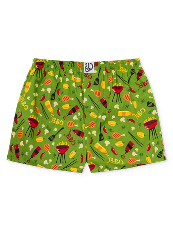 Весели мъжки свободни боксерки Време за барбекю