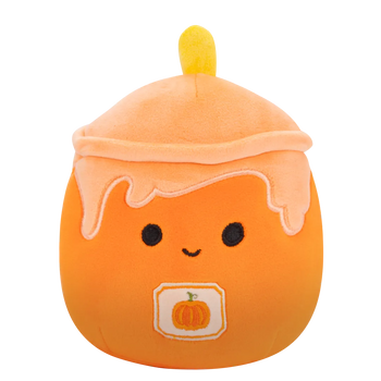 Плюшена играчка Squishmallows, Тиквената свещ Миша, 20 см