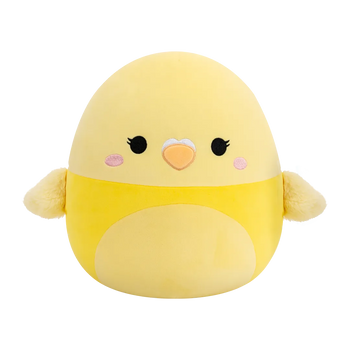 Плюшена играчка Squishmallows – Шейна, жълтото вълнисто папагалче, 30 см