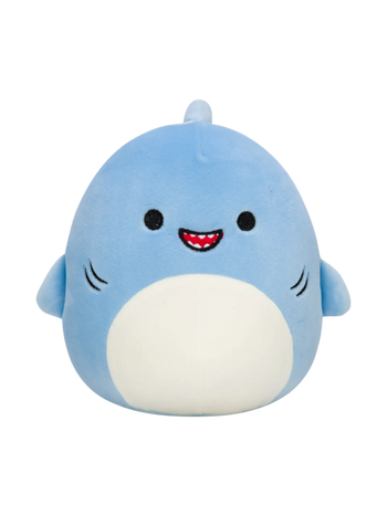 Скуиши Squishmallows Синята акула Рей, 20 см.