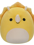 Плюшена играчка Squishmallows, жълтият трицератопс Ланкастър, 20 см