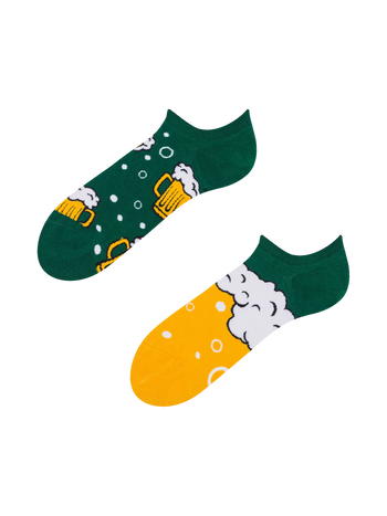 Весели чорапи за маратонки Бира и балончета