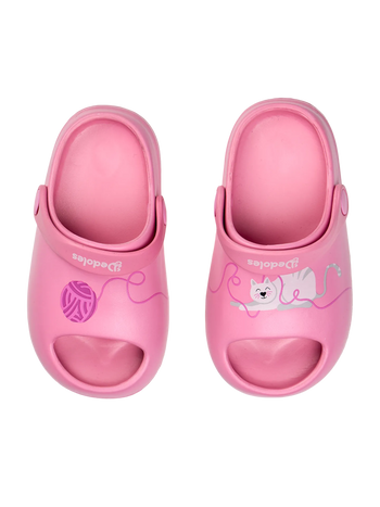 Весели бебешки кроксове Котка и топка