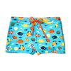 Весели детски еластични плувни шорти Морски свят