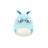 Плюшена играчка Squishmallows, Синьото червейче Корделия с цветя върху рамката на очилата, 20 см