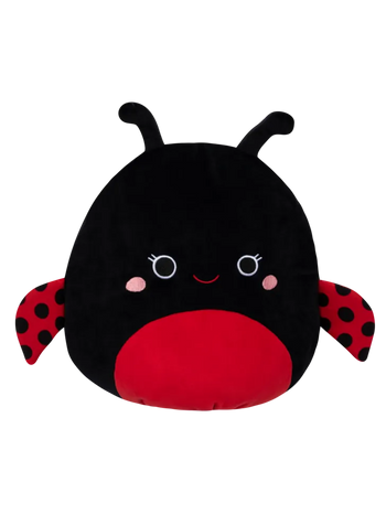Плюшена играчка Squishmallows Черната калинка Труди, 35 см