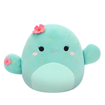 Плюшена играчка Squishmallows Ментовият кактус с розови цветчета Грациела, 20 см