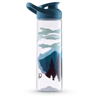 Весела бутилка за вода Утринни планини, 700 ml