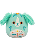 Плюшена играчка Squishmallows от серията Day of the Dead, Ментово зеленият ретривър Лисбет, 20 см