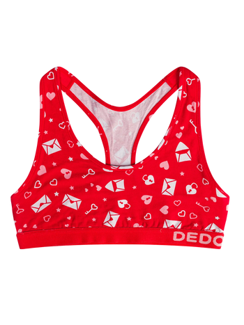 Весел дамски сутиен Любовни писма