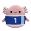 Скуиши Squishmallows аксолотът Арчи с футболна фланелка, 20 см