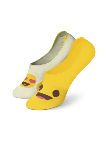 Весели невидими чорапи Емотикони