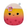 Плюшена играчка Squishmallows с две лица, Бъбъл чай и ананас, 13 см