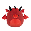 Плюшена играчка Squishmallows Червеният дракон Салами с намръщени очи и искрящо коремче, 20 cm