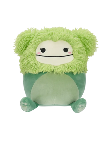 Плюшена играчка Squishmallows Зелената Голяма стъпка Брен, 20 см