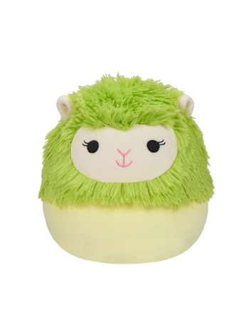 Плюшена играчка Squishmallows Яркозелената алпака Кавалери, 20 см