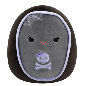 Плюшена играчка Squishmallows Сиво-лилавият ковчег с пакостлив поглед Джулиан, 20 см