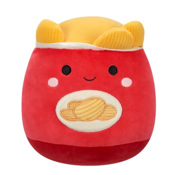 Плюшена играчка Squishmallows, Червеният пакет картофен чипс Ансел, 20 см