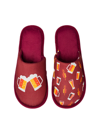 Весели пантофи Златна бира