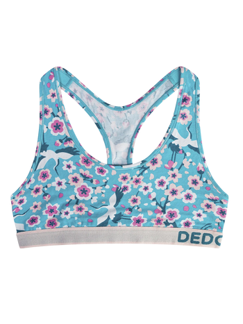 Весел дамски сутиен Японска вишна и жерав