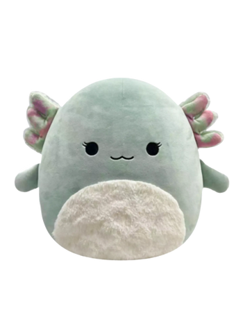 Скуиши Squishmallows аксолотълът Чесмън с рошаво коремче, 30 см