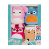 Комплект от 4 плюшени играчки Squishmallows Micromallows – Шанел, Брина, Лусия, Тенис