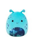 Плюшена играчка Squishmallows – Гарт, синьозеленото извънземно с галактическо коремче, 30 см