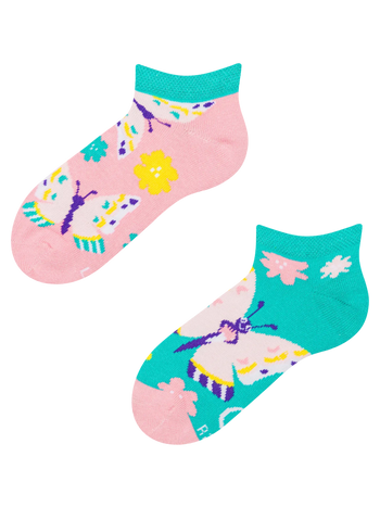 Весели детски къси чорапи Сладки пеперуди