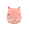 Плюшена играчка Squishmallows Прасковеното коте Уилка, увито с цветни стъбла, 20 см