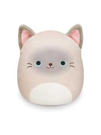 Скуиши Squishmallows Сиамската котка Фелтън, 20 см