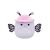 Плюшена играчка Squishmallows, Лилавата пеперуда монарх Бибиана с шапка и цвете, 20 см