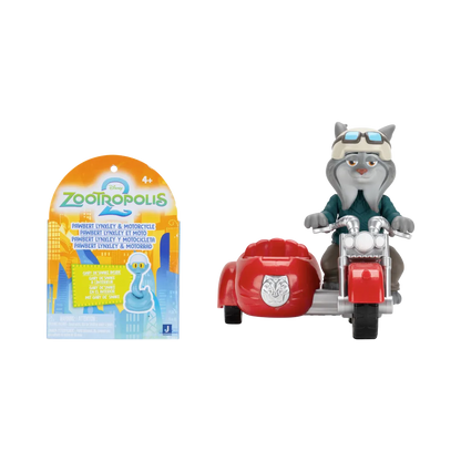 Zoopolis Rubbery Фигурки от Зоотрополис с количка – Поубърт Пелтър – Dedoles