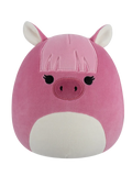 Плюшена играчка Squishmallows – Вероника, розовото шетландско пони с бретон, 20 см