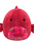 Плюшена играчка Squishmallows, Барела, малиновата бойна риба бета, 40 см
